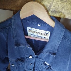Guess denim jacket, XL